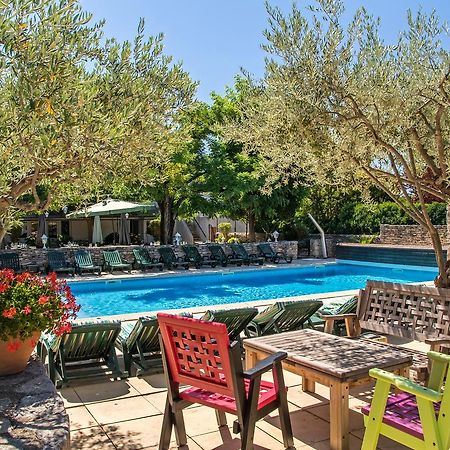 Logis Hotel Restaurant L'Escarbille Saint-Martin-dʼArdèche Esterno foto