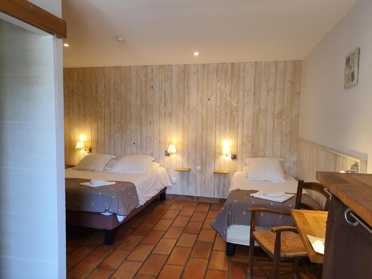Logis Hotel Restaurant L'Escarbille Saint-Martin-dʼArdèche Esterno foto